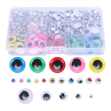 DIY Doll Eyes, Large Number Doll Eyes Color Plastic Doll Eyes Easy to Carry for Toys
