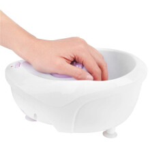 Electric Manicure Bowl with Vibration Massage for Cuticle Softening and Polish Removal