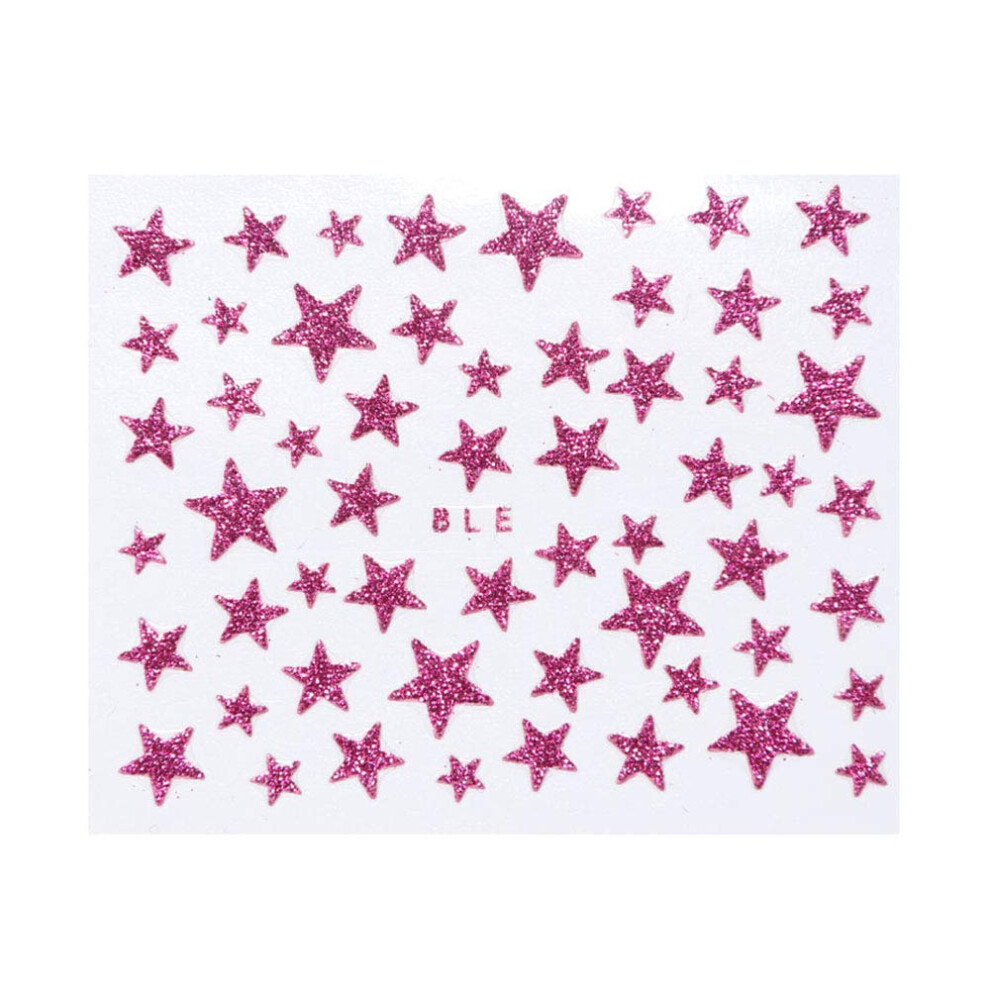 Nail Art Stickers 3D SelfAdhesive Glitter Decals for Women Girls Colorful Manicure Pedicure