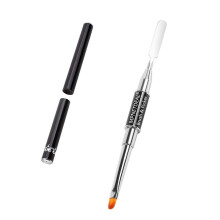 Poly Gel Nail Brush with Spatula, Dual Ended 2 in 1 Tool for Acrylic UV Gel Extension