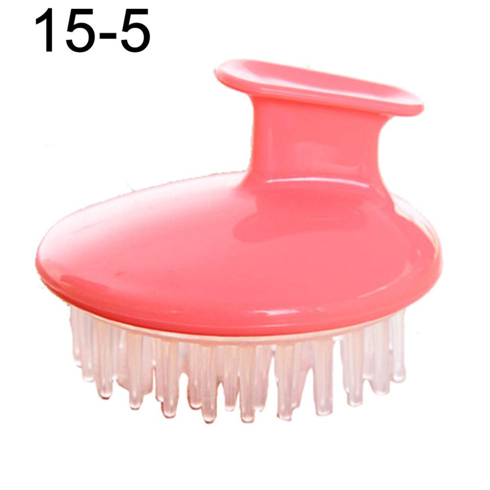 Soft Silicone Scalp Massager Brush with Detachable Head for Deep Cleansing and Gentle Exfoliation
