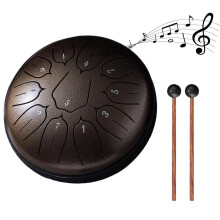 Mini Tone Steel Tongue Drum For Stress Relief Healing Drum= Ethereal O2Z1