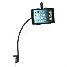 JUNWELL360 Draaibare Bureaustandaard Lazy Bed Tablethouder voor iPad Air en iPad mini 2 Zwart