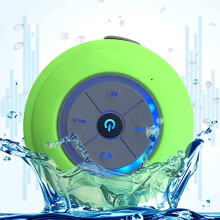 UAEBM Portable Bluetooth Speaker Wireless Shower Speakers for Phone Bluetooth Subwoofer Hand Free Car Speaker Loudspeaker Green