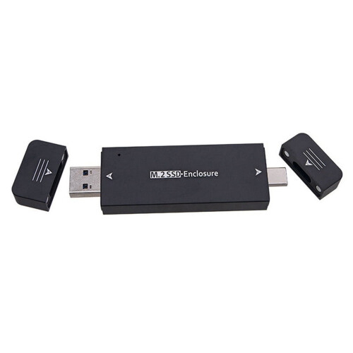 Kryt pro M.2 SSD USB 3.1 typ C externí pevný disk pro 2230 2242 /Linux