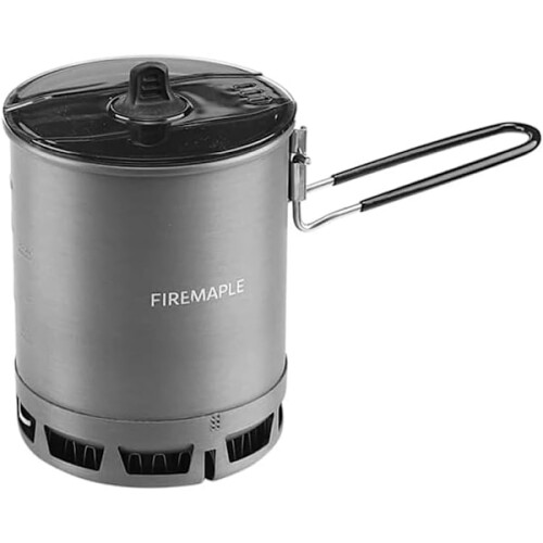 600ml G3Ultralight Camping Pot, Ελαφρύ Εξωτερικό Υψηλής Απόδοσης Πτυσσόμενο Εναλλάκτη