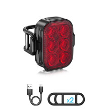 Predné svetlo na bicykel, zadné svetlo, zadné jasné svietidlo, cyklistické LED svetlo typu C, zadné predné svetlá pre MTB cestný bicykel