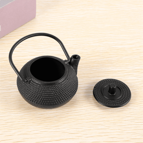 Chaleira de ferro fundido estilo japonês de 50ml com infusor. 1