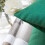 Phantoscope 18" x 18" Modern Dark Green Polyester Throw Pillow , ( 2 Count) 2