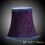Abat-jour en tissu LILA violet 1