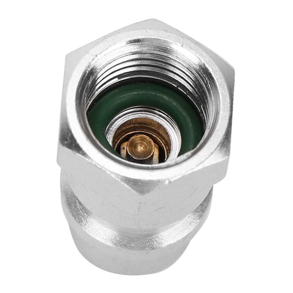 Ac Refrigerant Adapter R12 R22 R502 To R134a Quick Conversion Fitting Leakproof Aluminum Silver 9365369195332