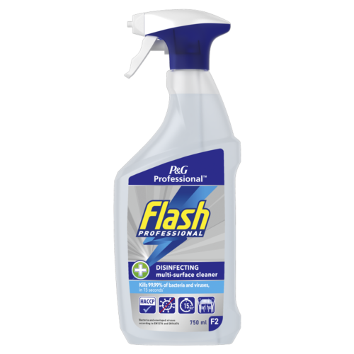 Flash Flash Disinfectant Multi-Surface Cleaner Spray 750ml