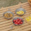 Stainless Steel Camping Bowl with Folding Handle, Lightweight Backpacking Hiking Tableware 4