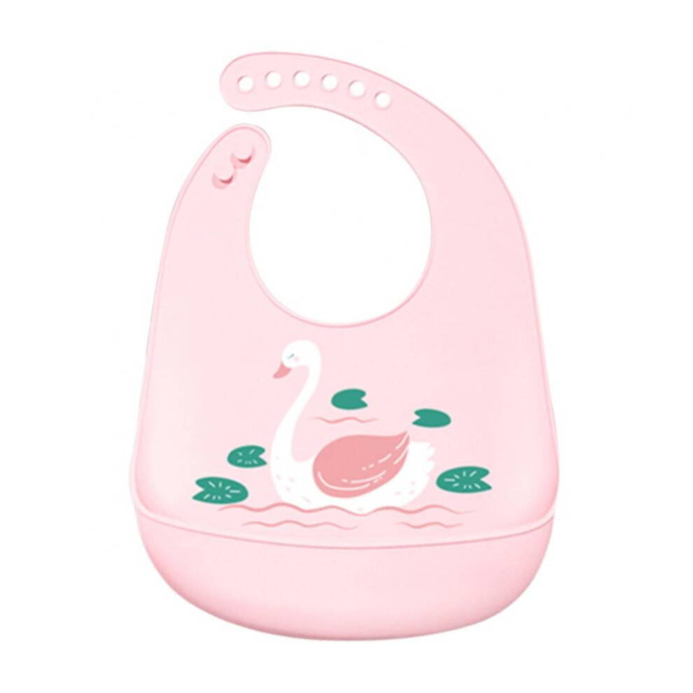 Baby Kids Waterproof Soft Bandana Silicone Bib Newborn Saliva Towel Scarf Feeding Bibs With Pocket-Food Grade BPA Free