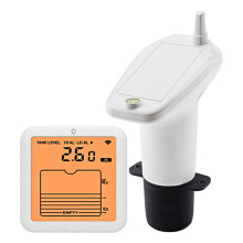 Ultrasonic Water Level Sensor for Tanks and Home, Smart Waterproof Indicator with Extreme Alerts