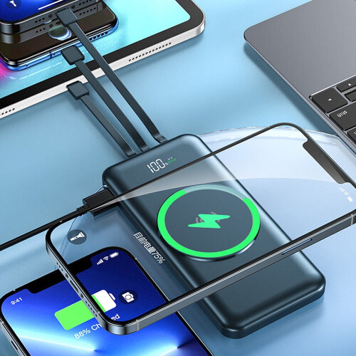 Încărcător rapid portabil de rezervă pentru baterie externă 1000000mAh, 5USB 2