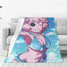 My Hero Academia -peitto, superpehmeä ja pörröinen 225x150 cm, sopii sohvalle, sängylle, matkalle - lahja kaikkina vuodenaikoina