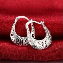 RSAMD Beliebte Marken 925 Sterling Silber Charms Retro Ohrringe für Damen Schmuckgeschenke