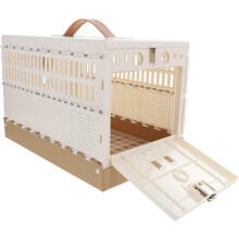 Sturdy Folding Racing House for Pets - Compatible with Quail, Chicken, Ducks, Rabbits, Kittens, Puppies, Turkeys - Lightweight Breathable Travel