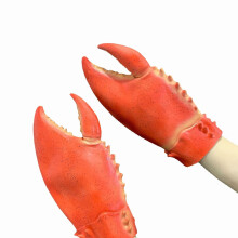 Gloves Celebration Activ 1 Pair Lobster Funny Lobster Crab Gloves Hands Props Costume Crab Costumes Funny Toys Halloween Cosplay Prop