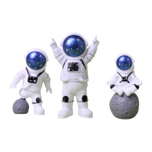 Kesäaletarjoukset Byikun syntymäpäiväkakun leivontakoriste ilmailu3-osainen setti astronautti astronautti tähtijärjestelmä kakkukoriste