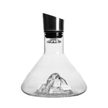 Carafe à vin Iceberg en verre cristal, filtre rapide pour vin rouge, distributeur de vin.
