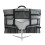 Monitortasche, Schutzhülle für Monitore, Computer-Monitortasche mit Fächern, Schwarz 3