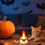 Κεριά Djunllk Halloween χωρίς φλόγα, κεριά LED με μπαταρία, ηλεκτρικά ψεύτικα κεριά για 4