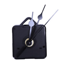 DIY-Uhrwerk-Reparatur: Klassische schwarze Wanduhr mit Quarzwerk – Ersatzteile und Zubehör