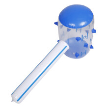5Pcs PVC Blue Inflatable Hammer for Kids Birthday & Cosplay Decoration