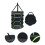 2Pcs Black Folding Drying Net Accessory with Zippered Mesh Layers 9