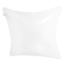 2Stk Transparent PVC Reisekissen Camping Aufblasbar Rückenstützkissen