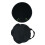 2Pcs Black Folding Drying Net Accessory with Zippered Mesh Layers 11
