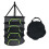 2Pcs Black Folding Drying Net Accessory with Zippered Mesh Layers 2