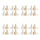 16Sets Langlebige Schalter Tripper Bunt Metall Für Timer 7