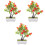 3 kunstbonsai granatapfelbaum mit topf, tischdekoration 5