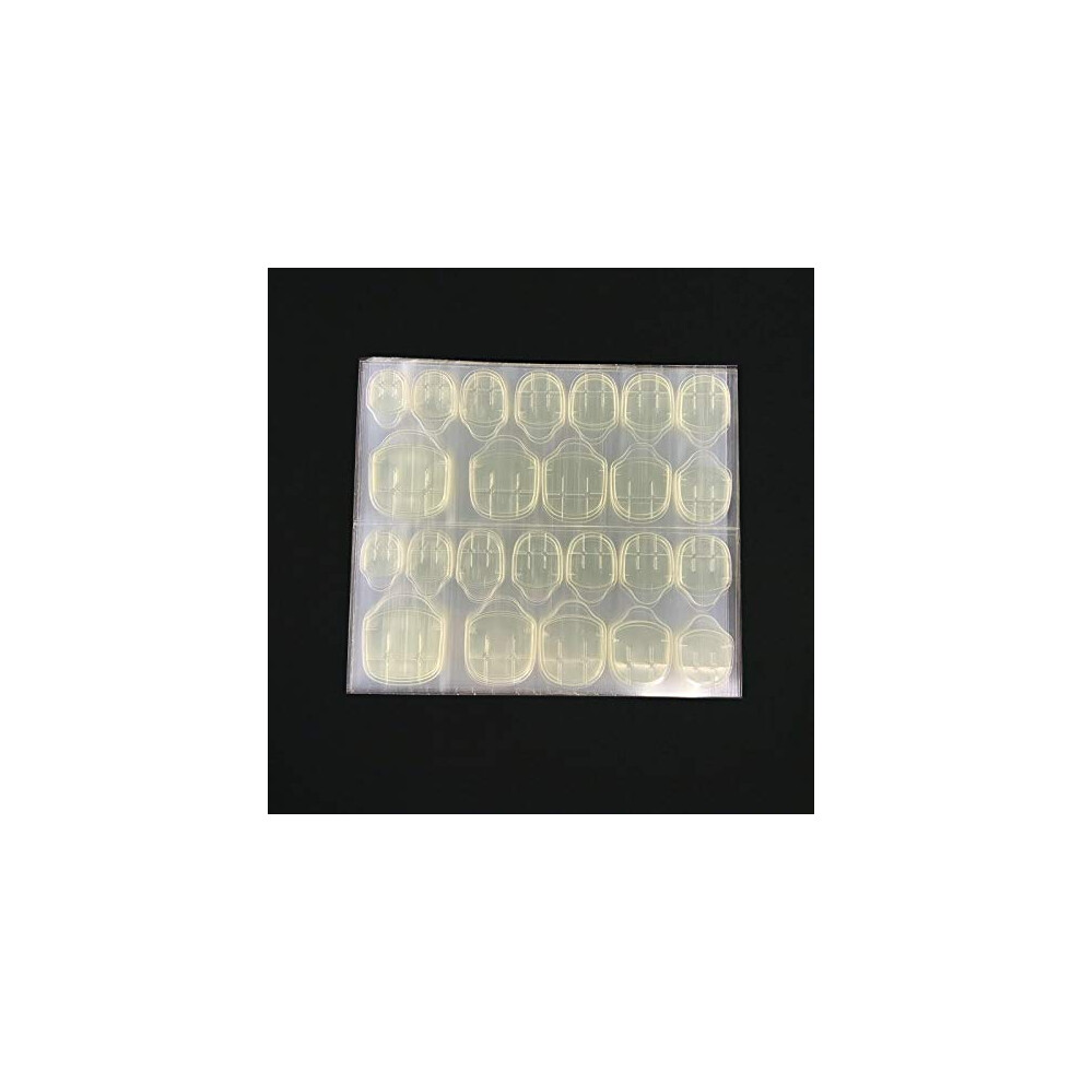 Nail Glue Stickers 10 Sheets Waterproof Jelly Gel Reusable Press On Nail Adhesive Tabs 240pcs