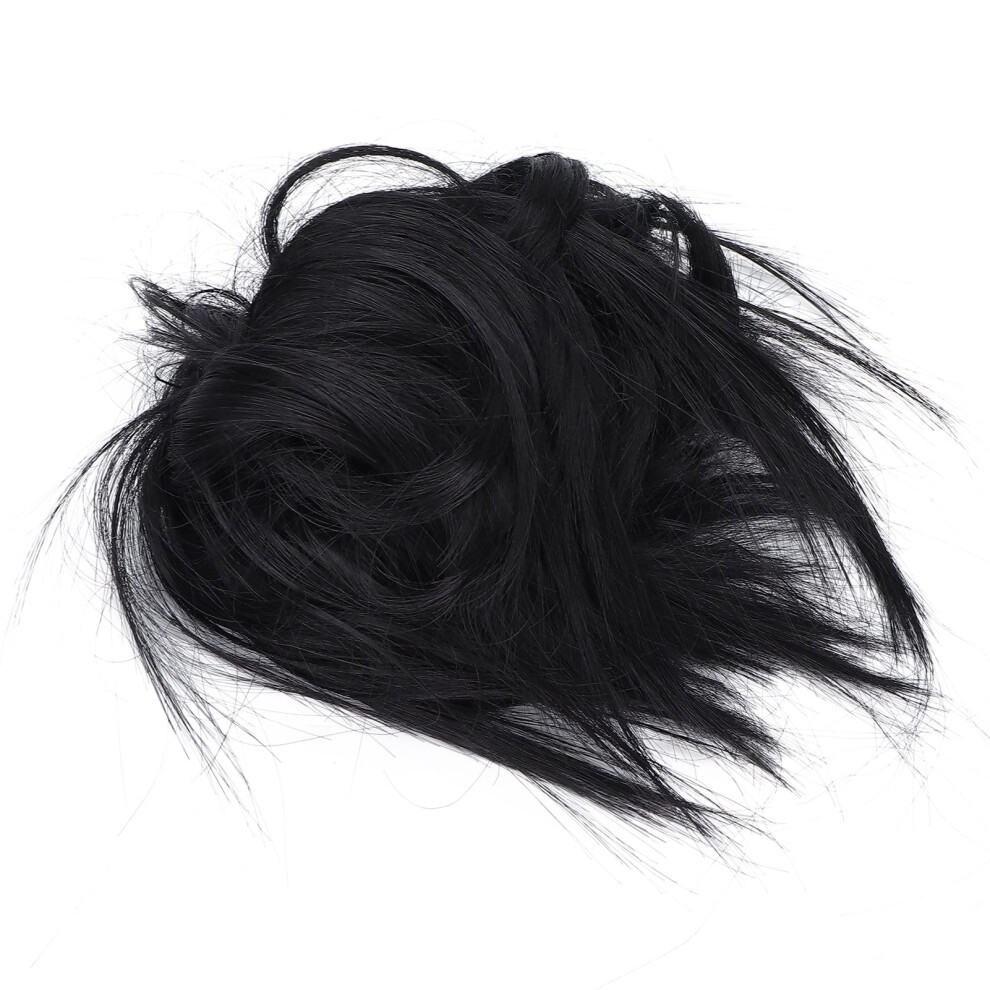 Unisex Messy Bun Hairpiece For Women With Instant Volume Boost, Hair Bun Extension For Updo Styles
