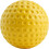 Dimpled Training Baseballs 12 Inch Bright Yellow Polyurethane Pitching Machine Balls for Practice 3