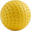 Dimpled Training Baseballs 12 Inch Bright Yellow Polyurethane Pitching Machine Balls for Practice 2