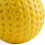 Dimpled Training Baseballs 12 Inch Bright Yellow Polyurethane Pitching Machine Balls for Practice 5