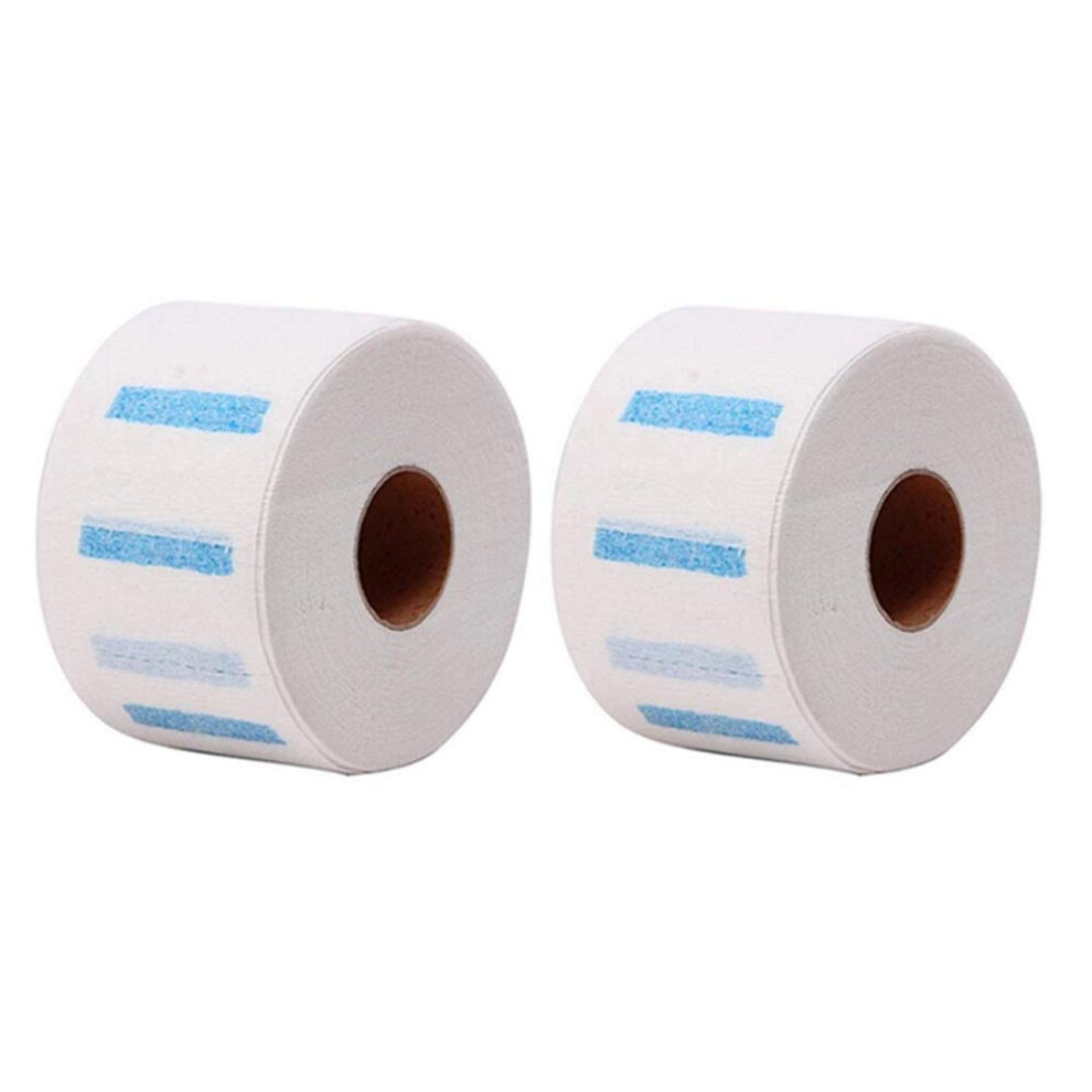 Disposable Barber Neck Strips 170 Count with Comfortable Fit and Clean Protection for Salon Haircuts
