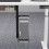 Under Desk PC Mount Adjustable Width Heavy Duty CPU Holder for Gaming Setup SpaceSaving Black 4