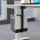 Under Desk PC Mount Adjustable Width Heavy Duty CPU Holder for Gaming Setup SpaceSaving Black 3