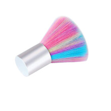 Nail Dust Brush for Acrylic Nails Quick Dust Removal Easy Grip Handle SalonGrade Manicure Pedicure