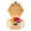 2 Pcs Hexagonal Simulation Flower Gift In Wooden Box 10