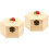 2 Pcs Hexagonal Simulation Flower Gift In Wooden Box 4