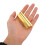 1Set Metall-Gitarrenslide Set Mit - Und Fingerschiebern, Bunt 4
