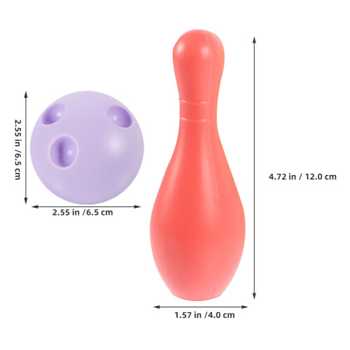 1 Set Spiele Bowling Set Für Kleinkinder Mit Bowlingkugeln 1