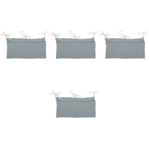 4Stk Stroller Organizer Grün Baumwolle Für Babyzubehör 2